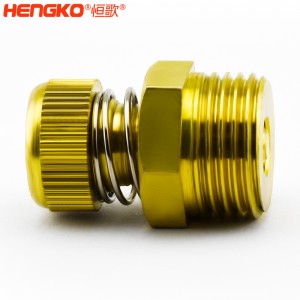 廠家批發(fā)HSD型可調(diào)節(jié)青銅消聲消音器多規(guī)格耐高溫消音降噪，用于電磁閥氣動靜音器接頭