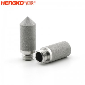 RHT30防爆型溫濕度變送器探頭外殼_不銹鋼燒結(jié)露點儀ip65級防護探頭外殼