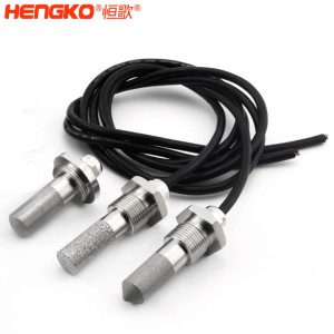 廠家生產(chǎn)數(shù)字溫濕度傳感器用于糧食倉儲_防塵高精準IP65溫濕度傳感器探頭