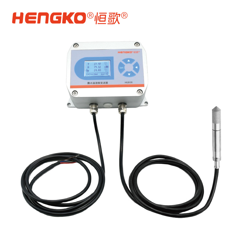 恒歌HG808-A系列：耐180°C高溫，帶顯示屏，多場景露點監測！