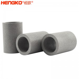 廠家生產批發不銹鋼濾管_防塵耐腐蝕316L粉末燒結多孔金屬濾芯