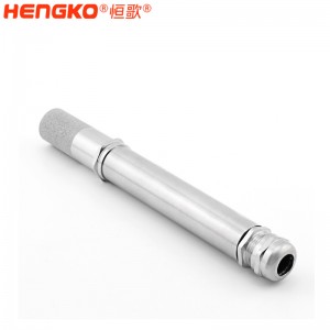 防風雨I2C接口溫濕度變送器數(shù)字濕度傳感器組件 帶燒結過濾器外殼