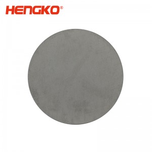 燒結(jié)不銹鋼過濾片防塵防爆透氣，廠家直銷微納米級多孔金屬濾芯